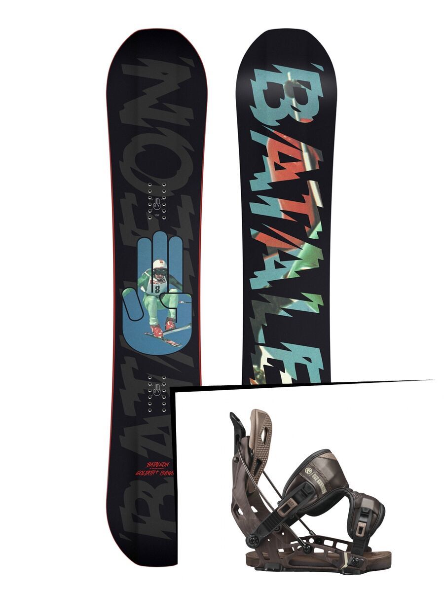 Set: Bataleon Goliath + 2017 + Flow NX2-Redwood (1718321S) - Bild 1