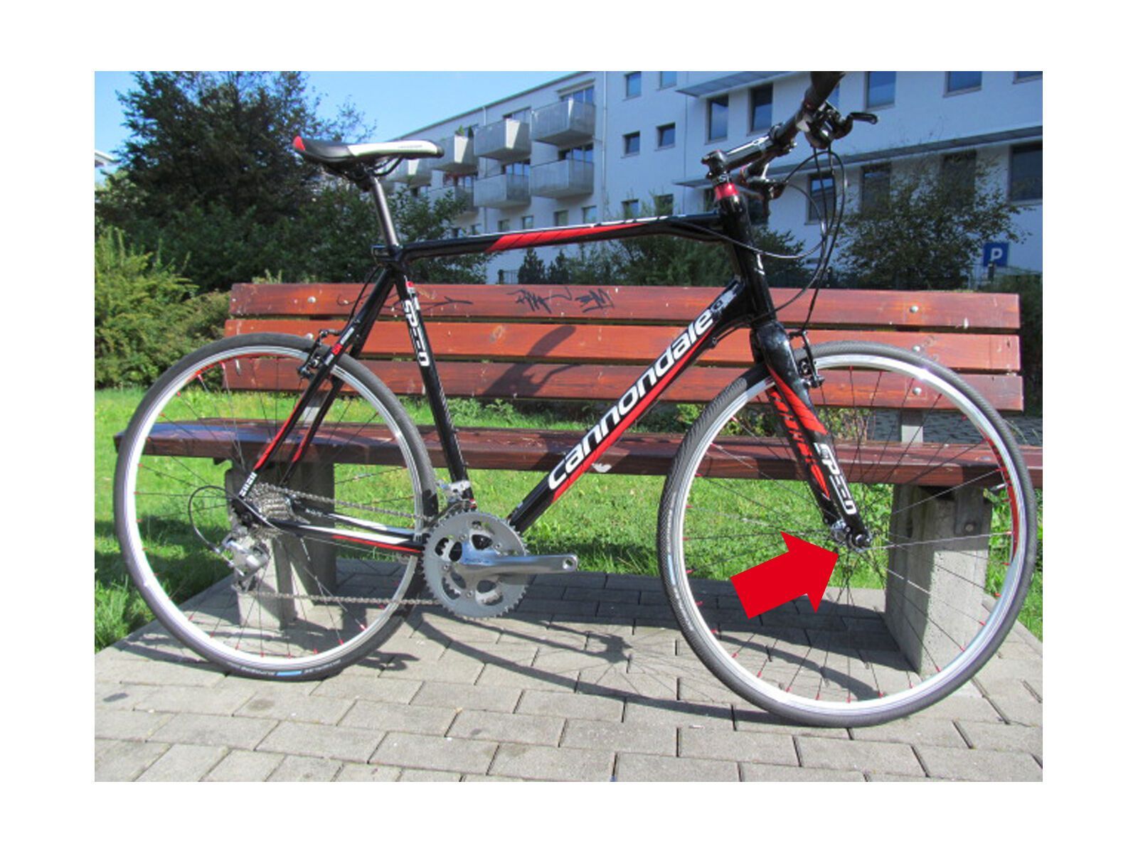 *** 2. Wahl *** Cannondale Quick Speed 2 2014, schwarz - Fitnessbike | Größe 60 cm - Bild 3