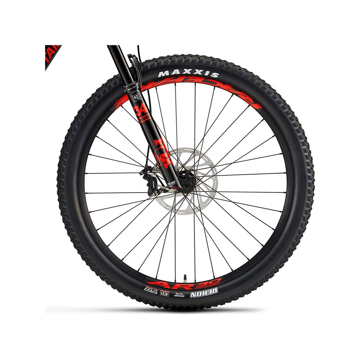 Rocky Mountain Instinct Powerplay Alloy 70, black in black/flaming lips - Bild 4