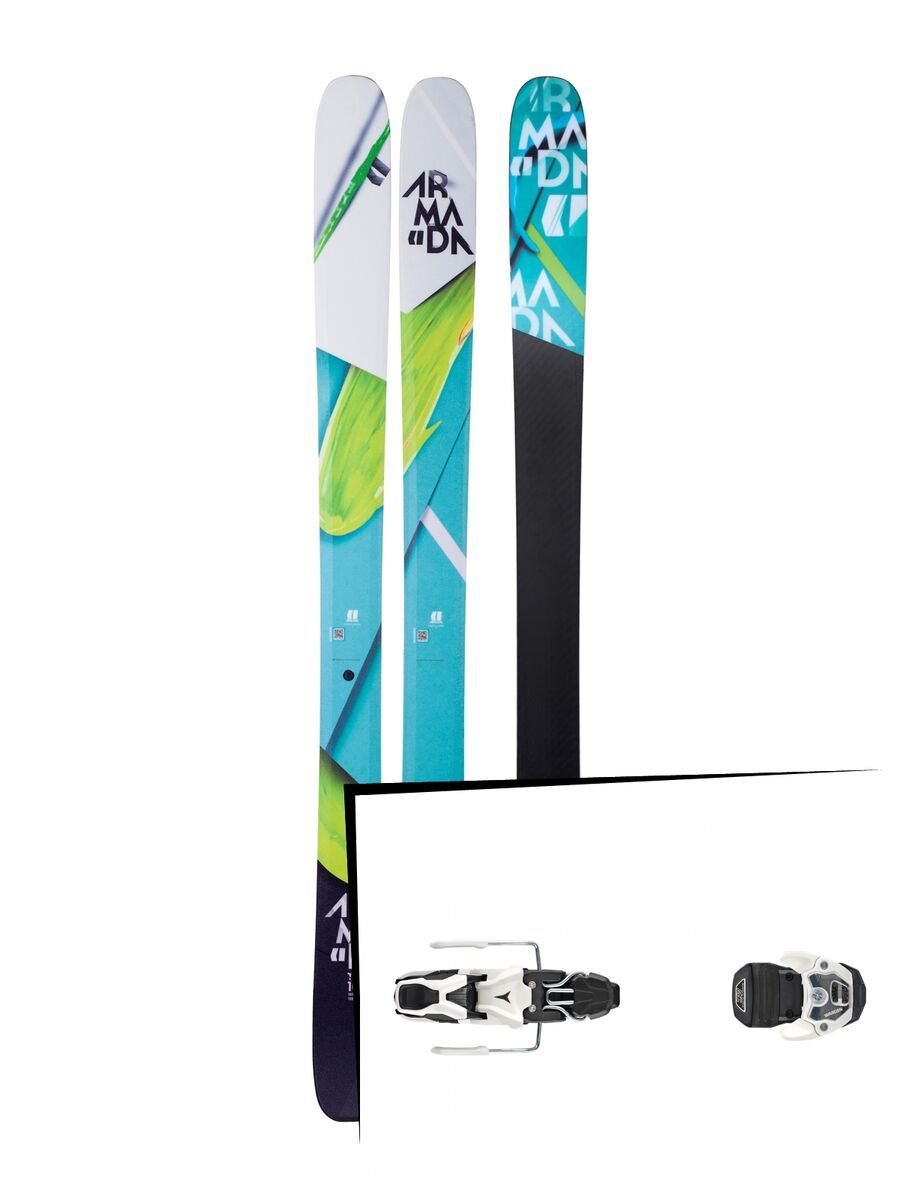 Set: Armada Trace 108 2018 + Atomic Warden MNC 11 white - Bild 1