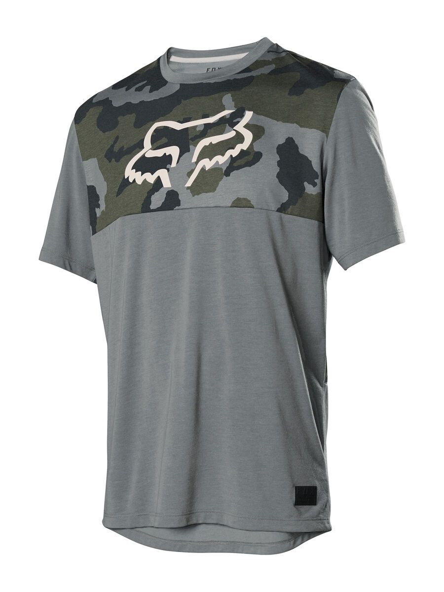 Fox Ranger Drirelease SS Jersey, green camo - Bild 1