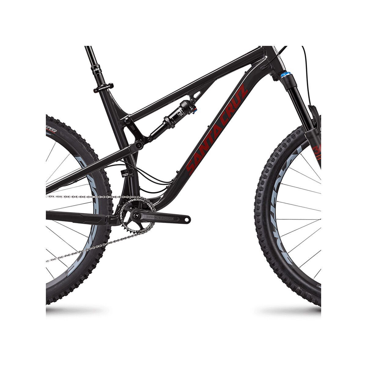 Santa Cruz Bronson AL S, gloss carbon and sriracha - Bild 4