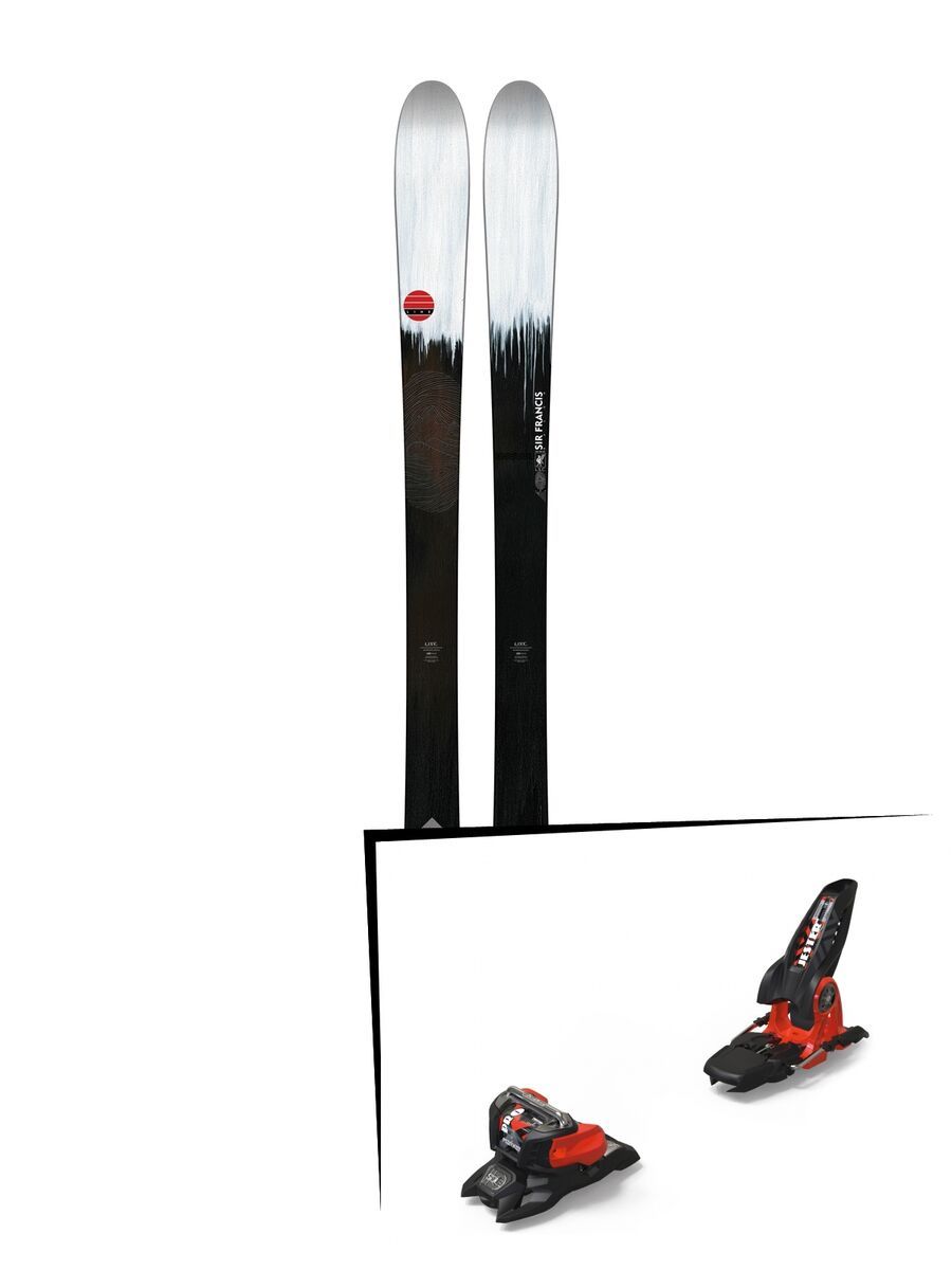 Set: Line Sir Francis Bacon 2018 + Marker Jester 18 Pro ID black/flo-red - Bild 1