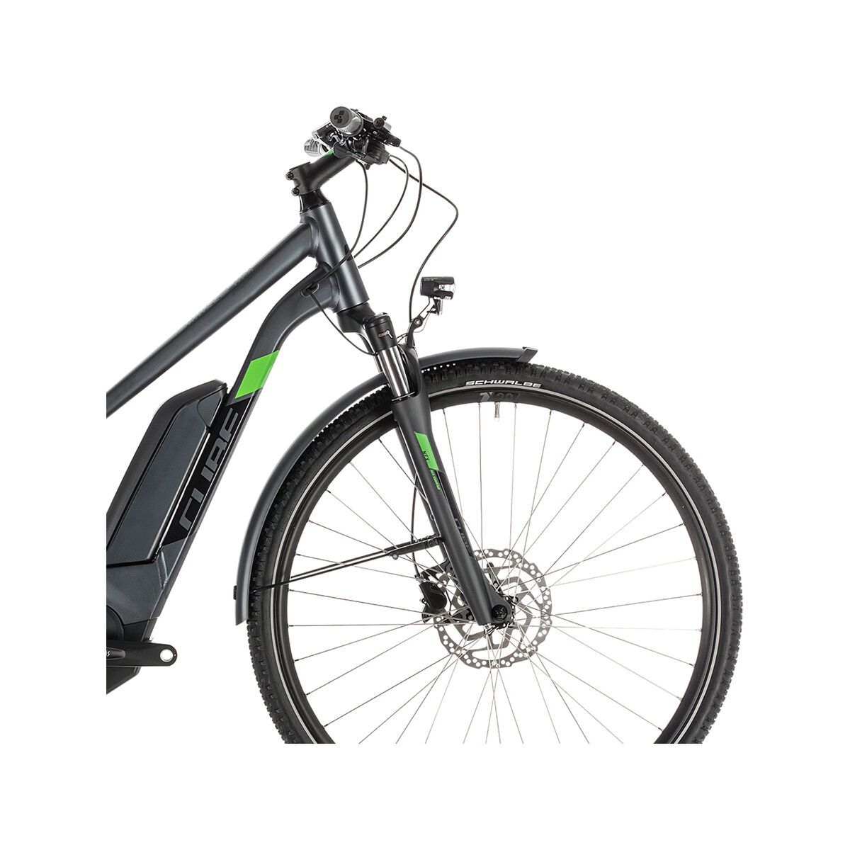 Cube Cross Hybrid Pro Allroad 400 Trapeze, iridium´n´green - Bild 6