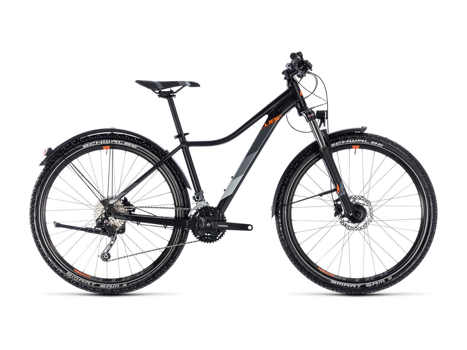 Cube Access Pro Allroad 29, black´n´orange - Bild 1