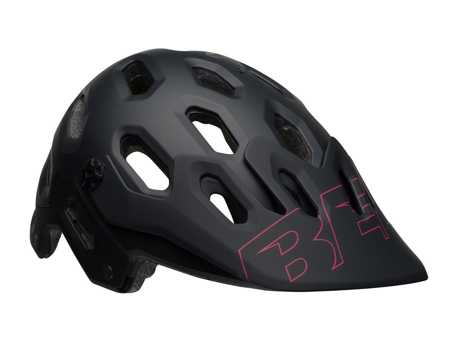 Bell Super 3, matte/gloss black/cherry - Bild 3
