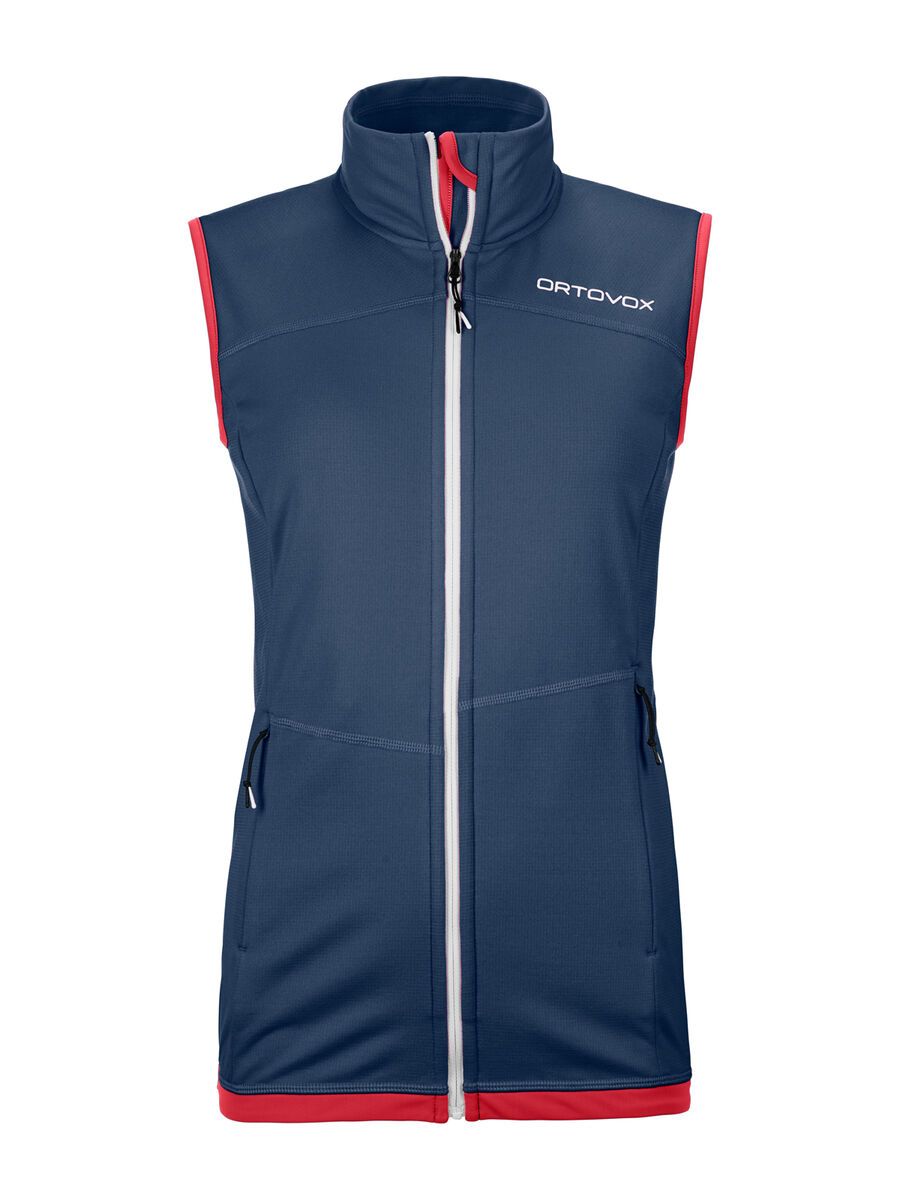 Ortovox Merino Fleece Light Vest W, night blue - Bild 1
