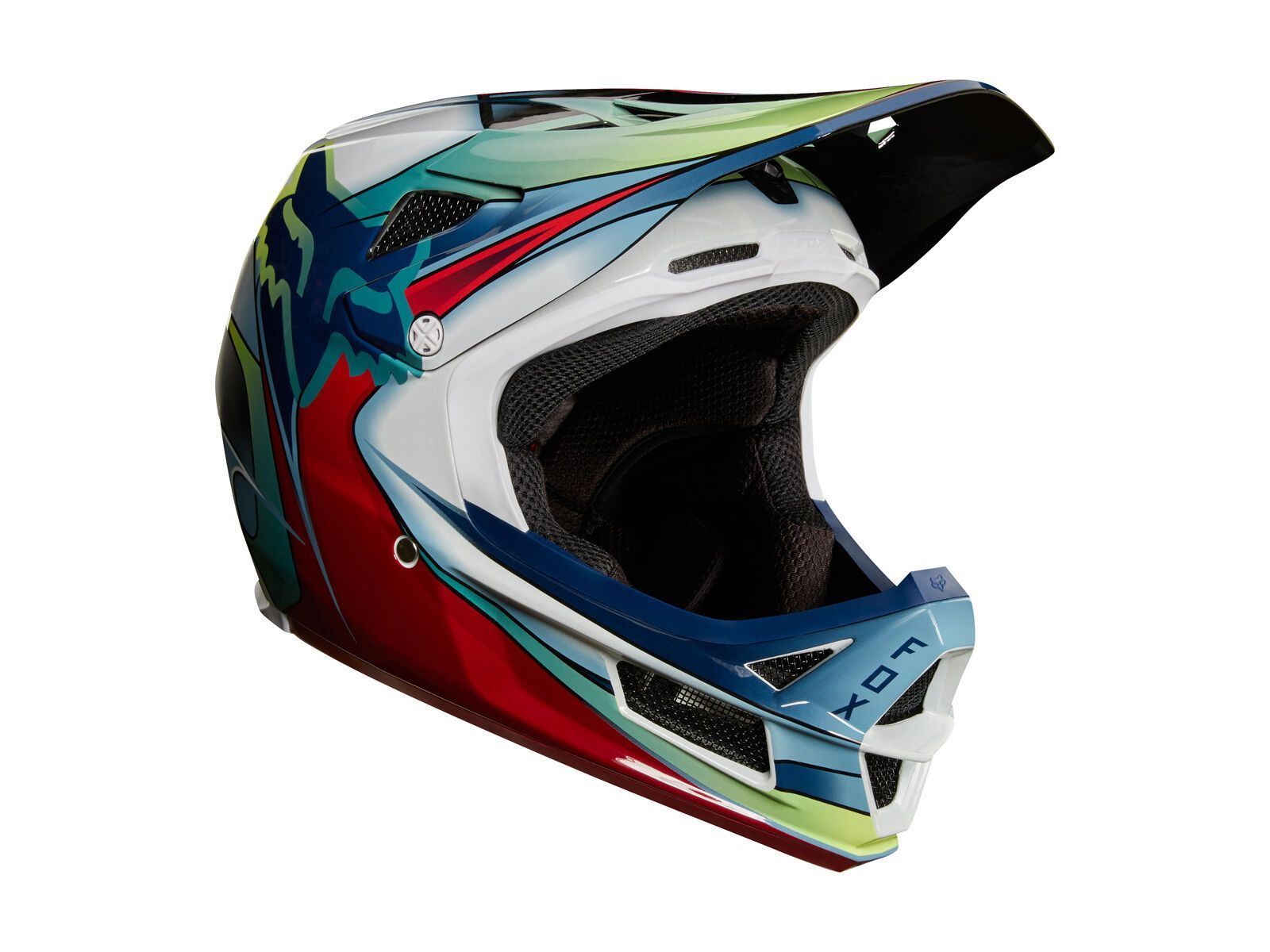 Fox Rampage Pro Carbon Kustom, white/red/black - Bild 2