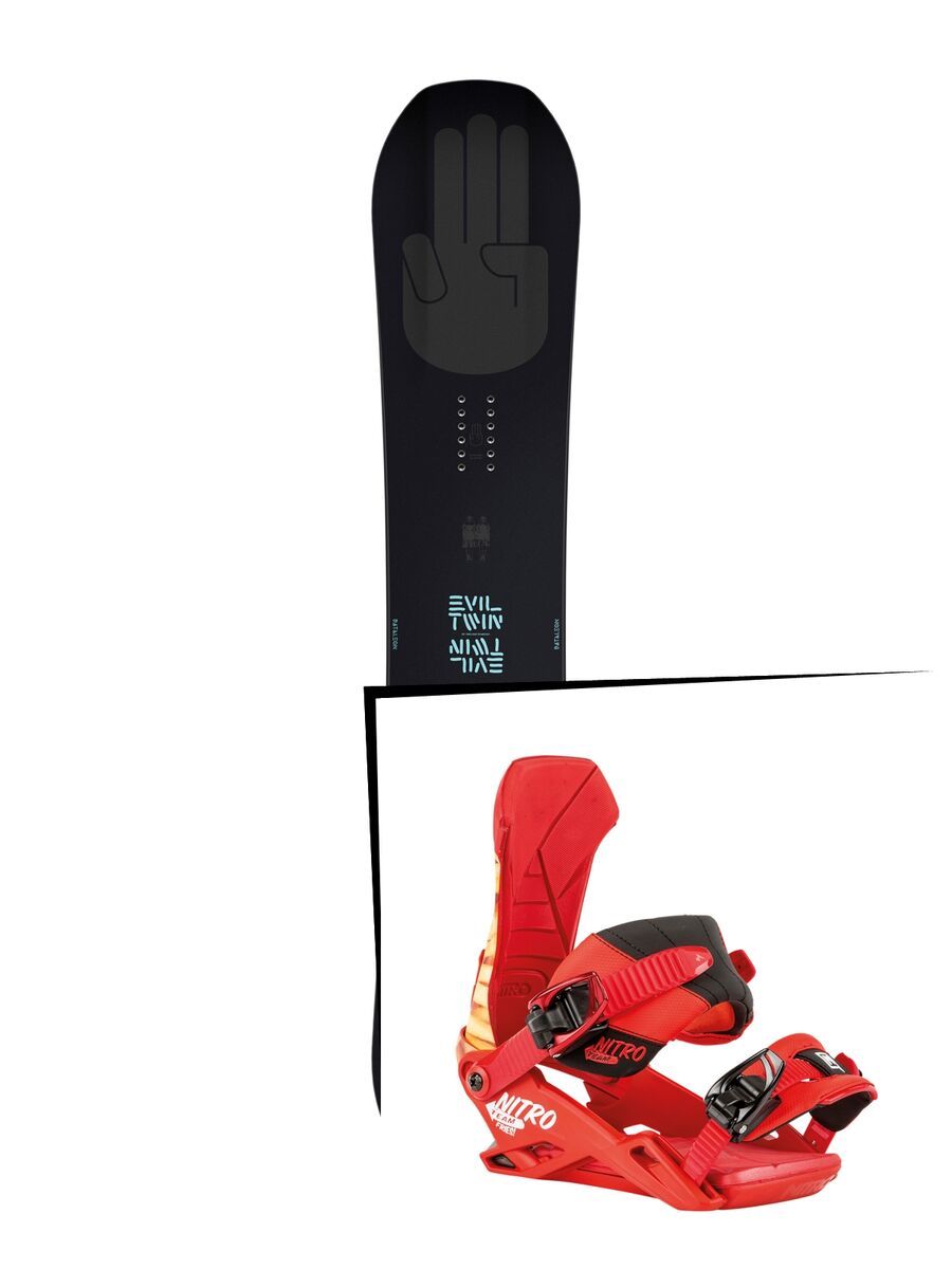 Set: Bataleon Evil Twin 2016 + Nitro Team (1459518S) - Bild 1