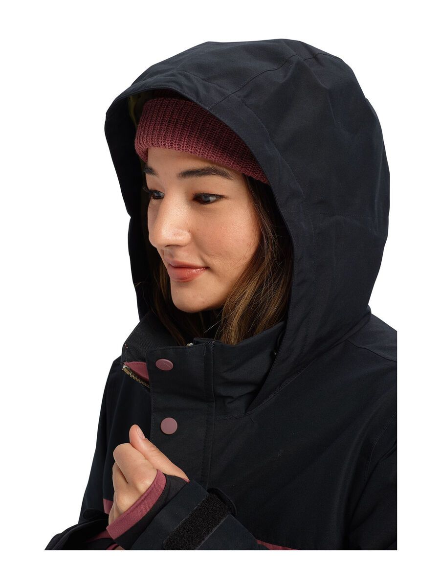 Burton Women's Gore-Tex Eyris Jacket, true black/rose brown - Bild 6