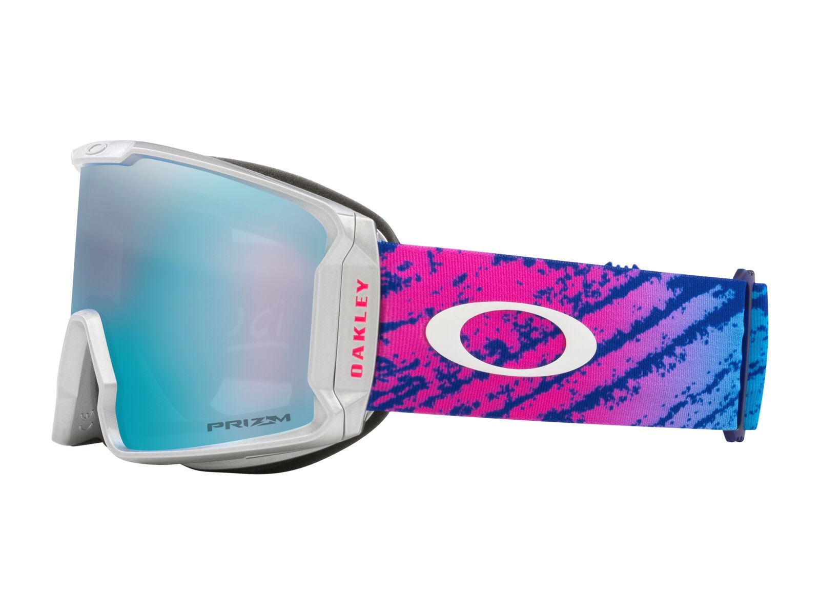 Oakley Line Miner L, Prizm Snow Sapphire Iridium / Lucas Braathen Signature - Bild 2
