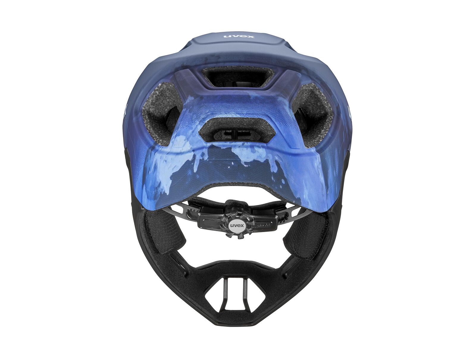 uvex react jr. fullface, dusk blue matt - Bild 4