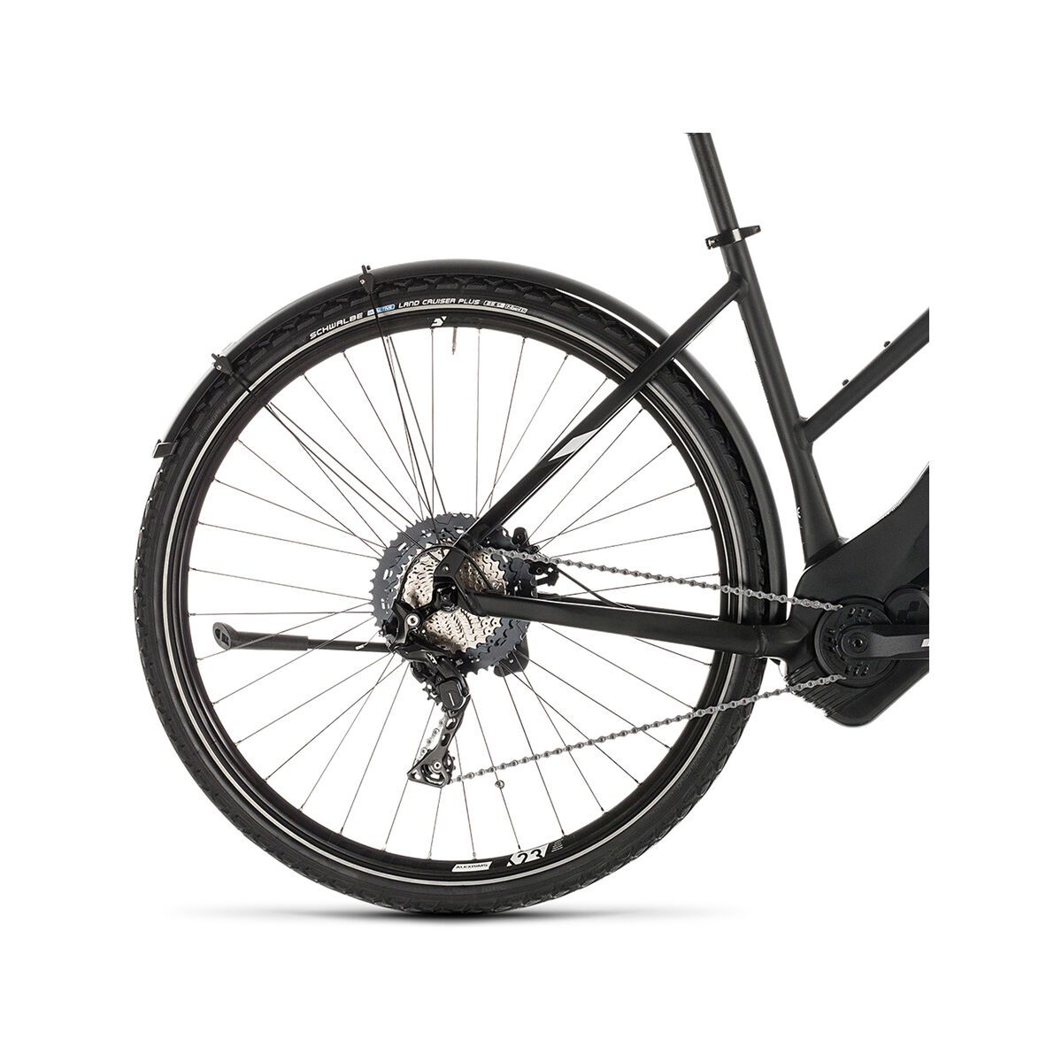 Cube Cross Hybrid Race Allroad 500 Trapeze, black´n´white - Bild 4