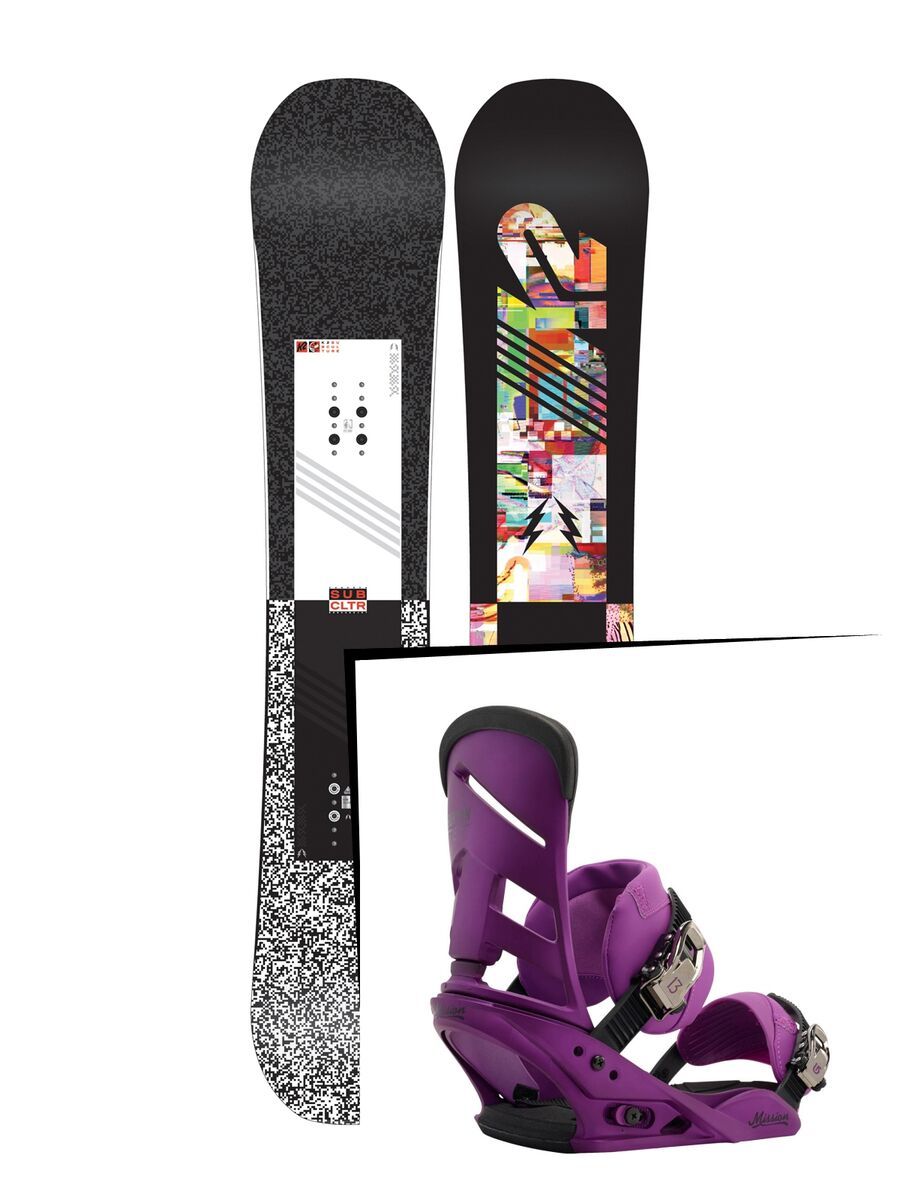 Set: K2 Subculture 2016 + Burton Mission (1191287S) - Bild 1
