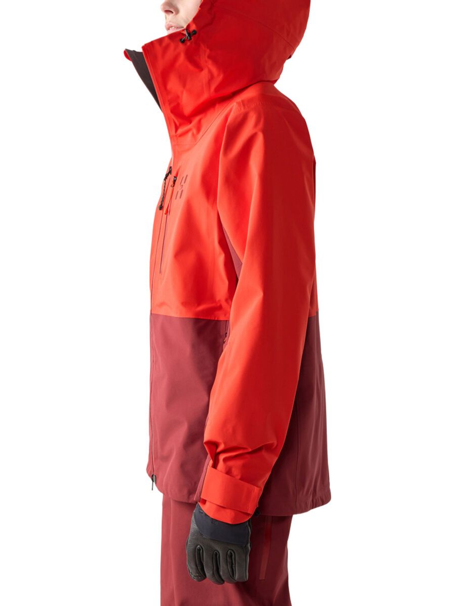 Haglöfs Alper Proof Jacket Women, tech red/carmine red - Bild 4