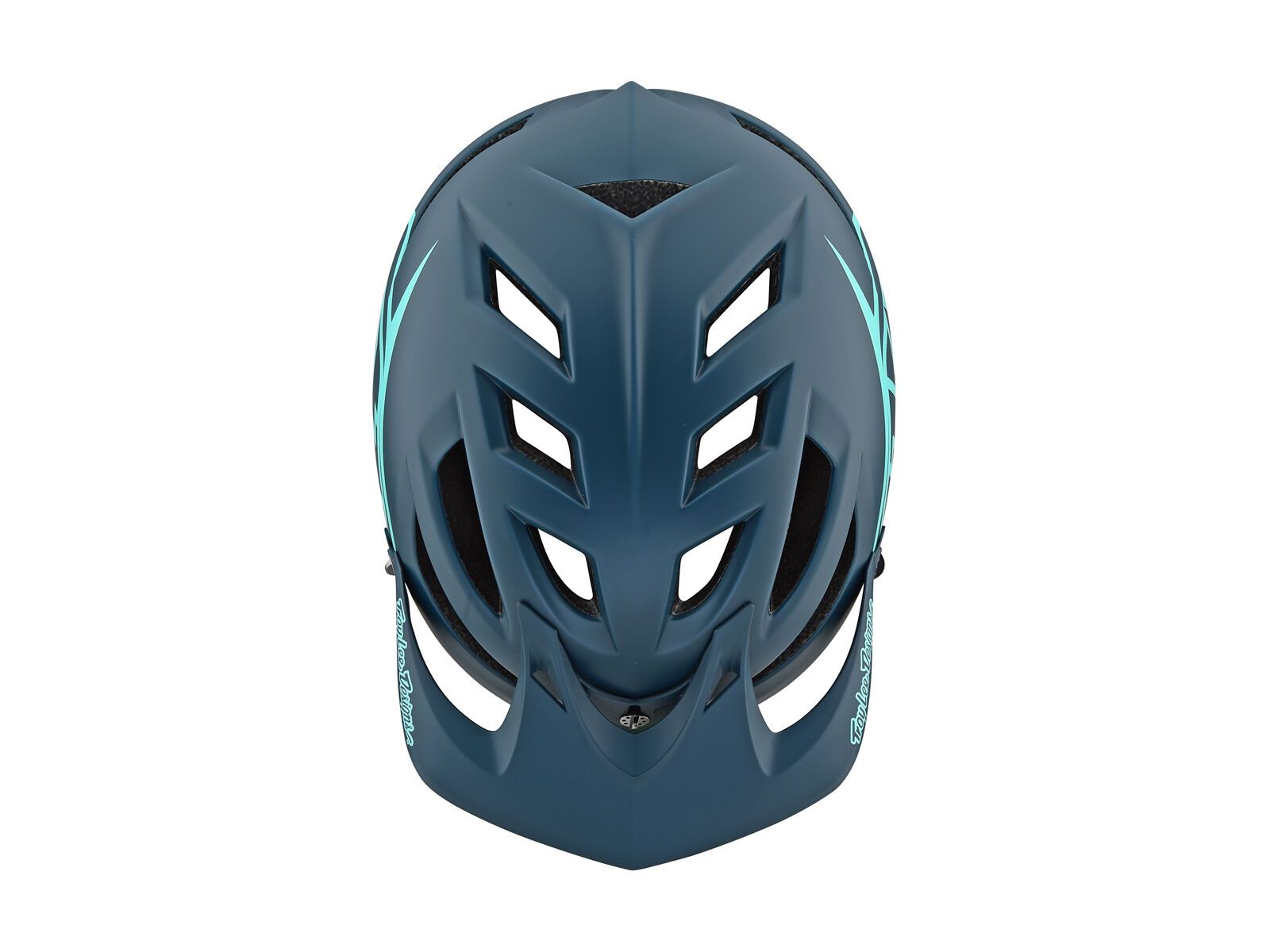 TroyLee Designs A1 Classic Helmet MIPS, dark gray/aqua - Bild 3
