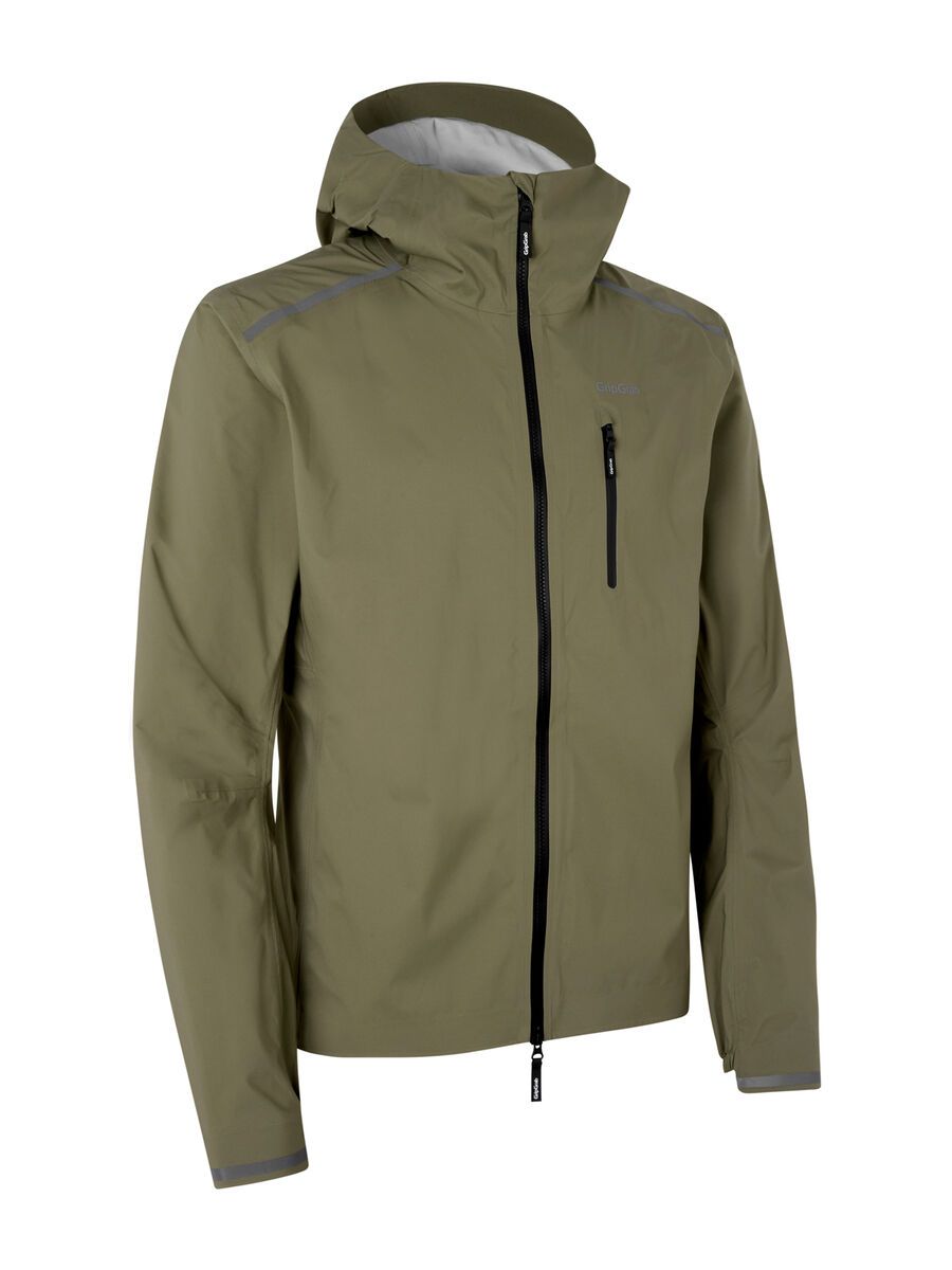 GripGrab EXPLR Waterproof Lightweight Jacket, olive green - Bild 1