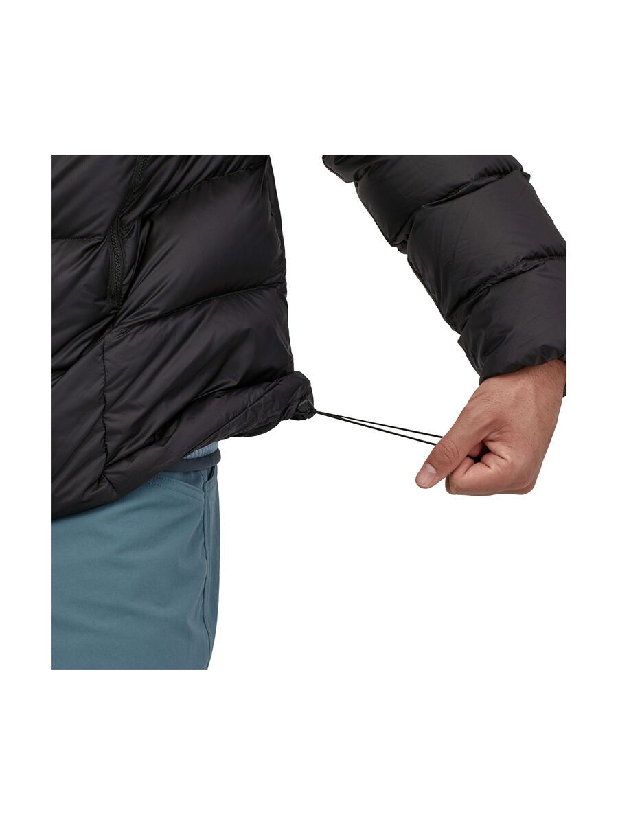 Patagonia Men's Fitz Roy Down Hoody, black w/black - Bild 4