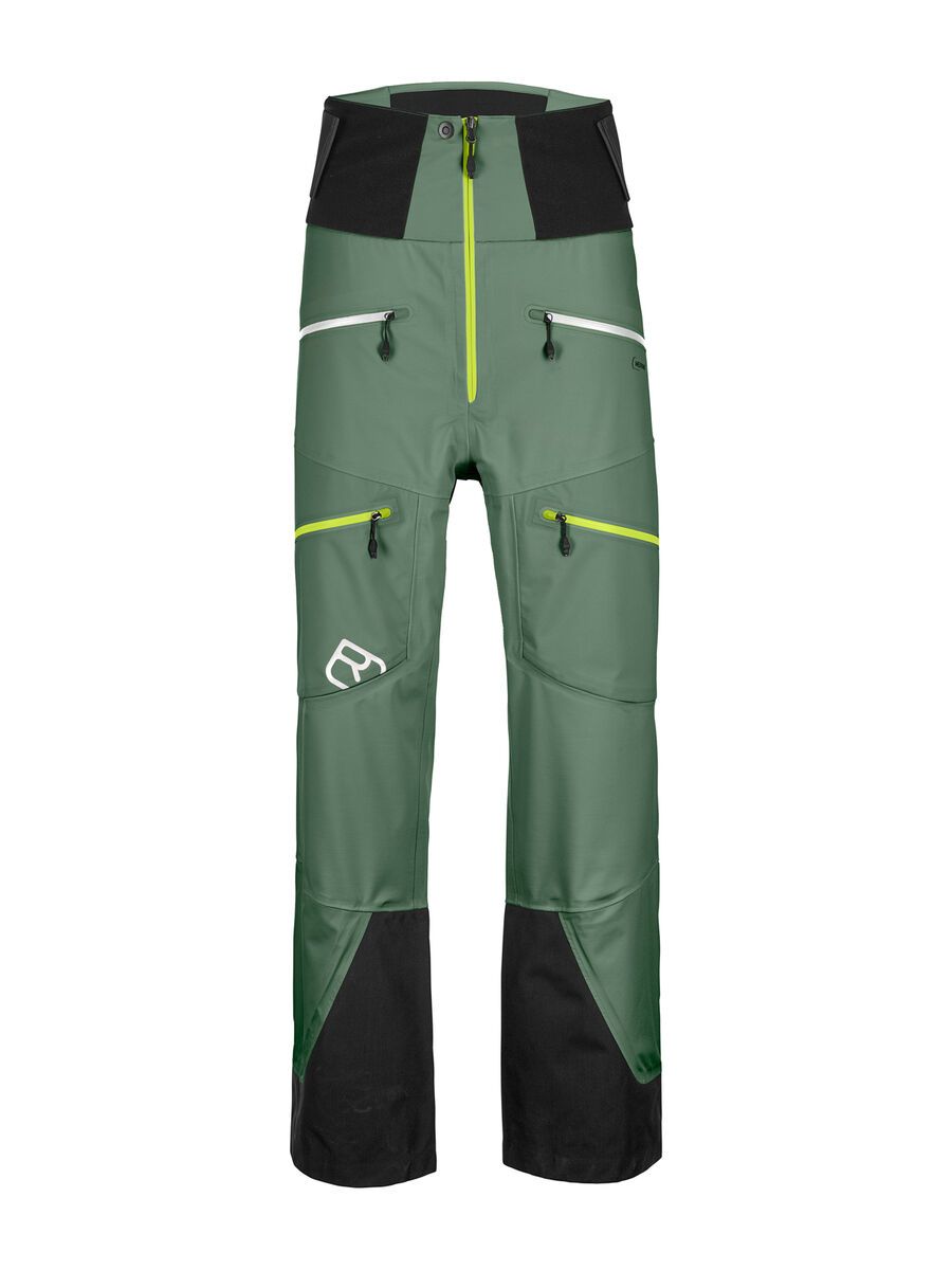 Ortovox 3L Merino Guardian Shell Pants M, green forest - Bild 1
