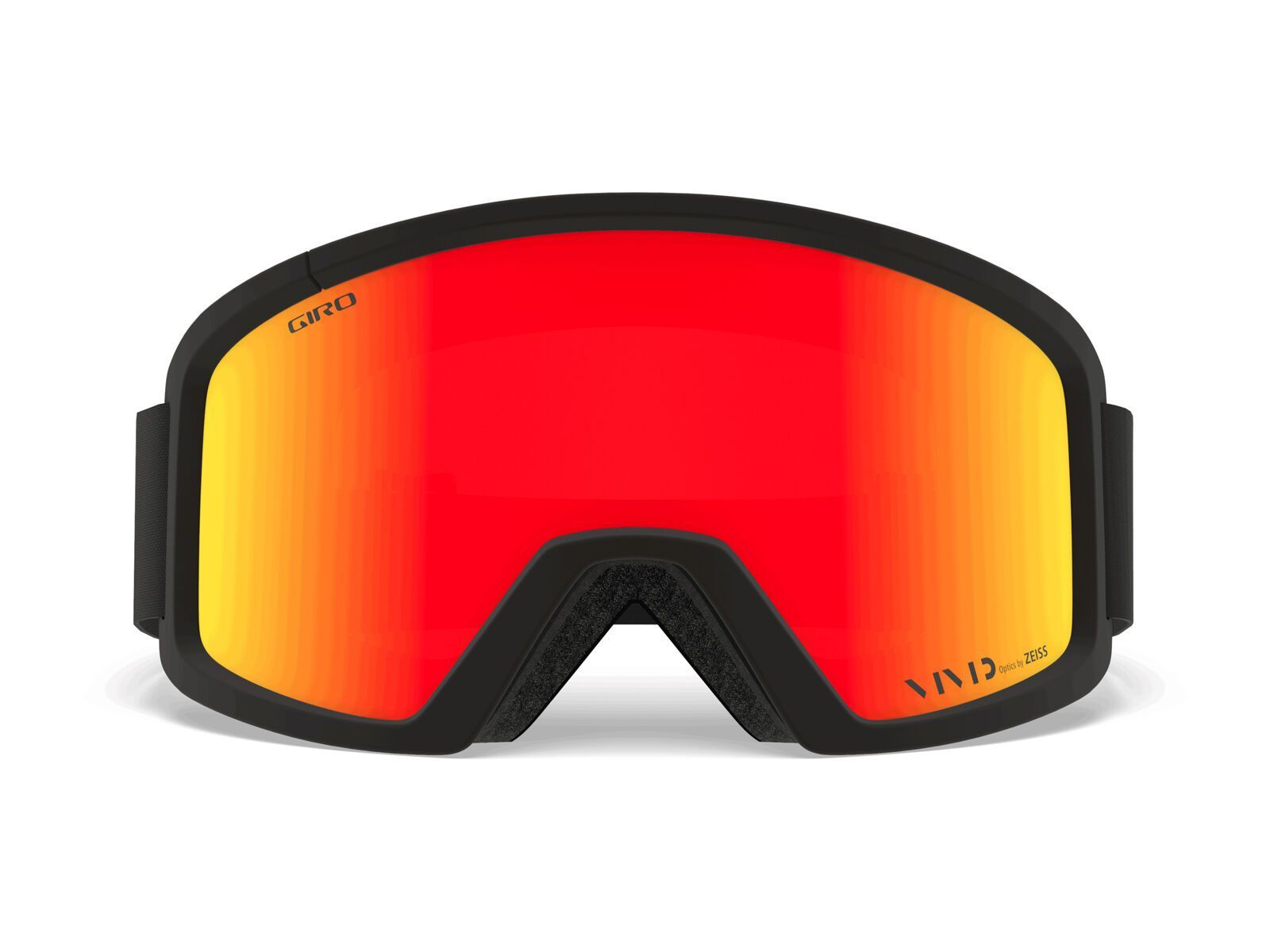 Giro Blok, black wordmark/Lens: vivid ember - Bild 3