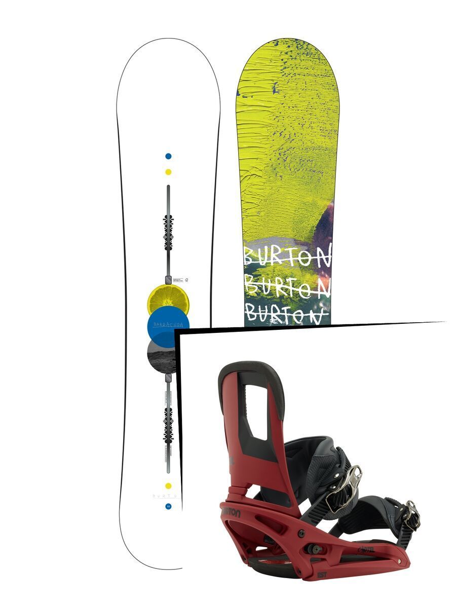 Burton Set: Barracuda 2016 + Burton Cartel EST - Bild 1