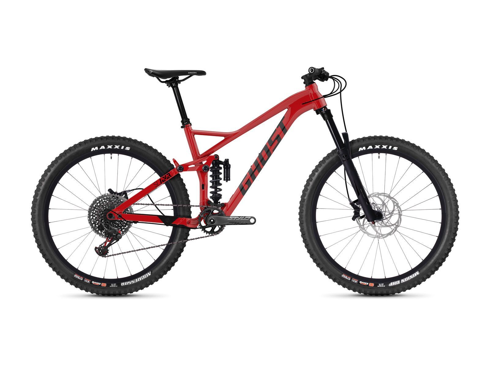 Ghost SL AMR 8.7 AL, riot red/jet black - Bild 1