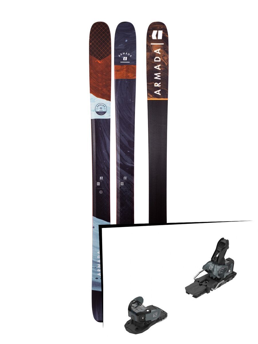 Set: Armada Tracer 108 2019 + Salomon Warden MNC 13 black/grey - Bild 1