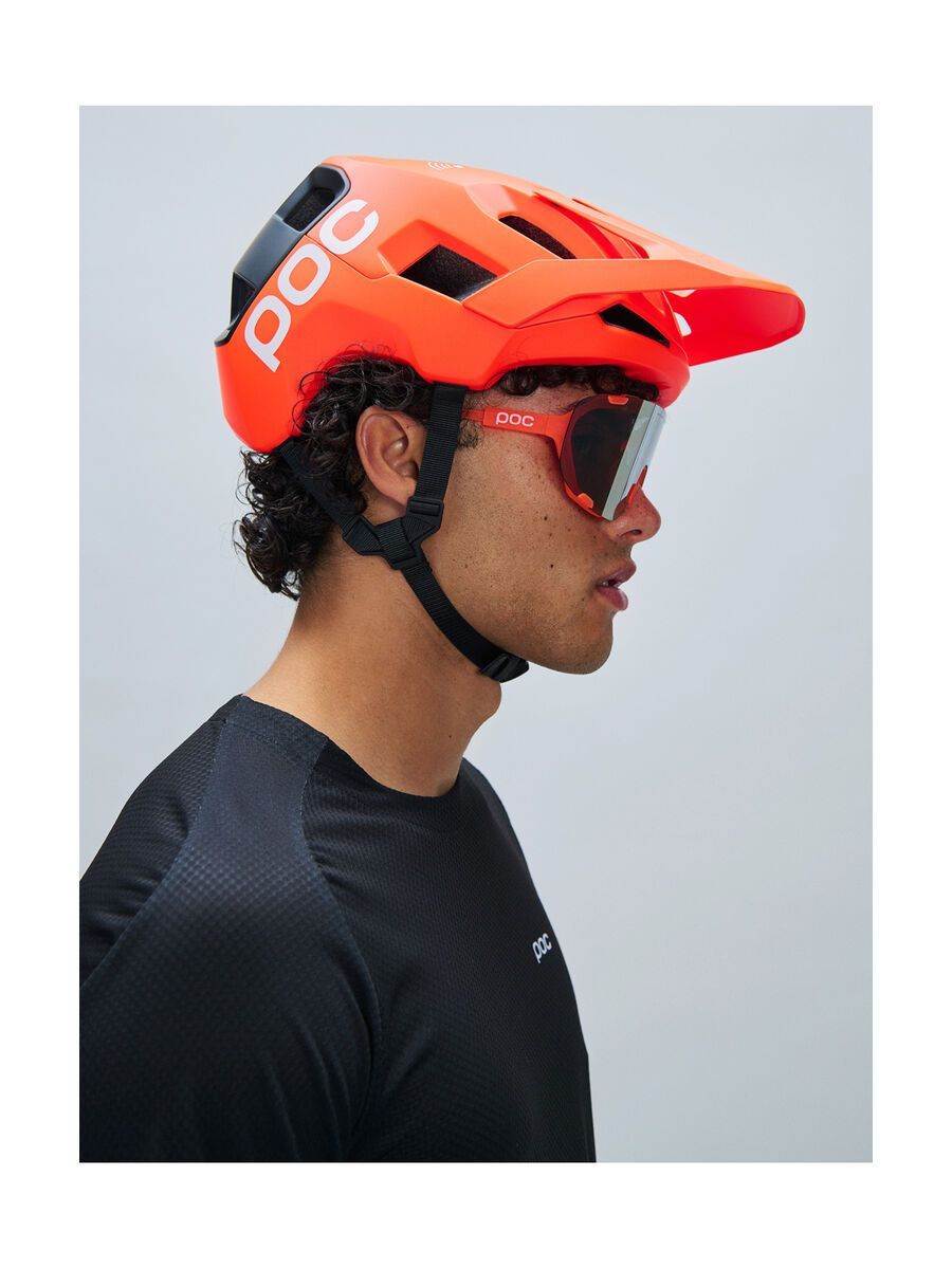 POC Devour, Clarity Road/Partly Sunny Gold / fluo. orange translucent - Bild 5