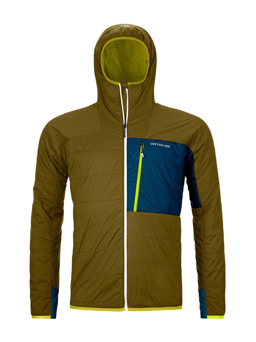 Ortovox Swisswool Piz Duan Jacket M, green moss - Bild 1