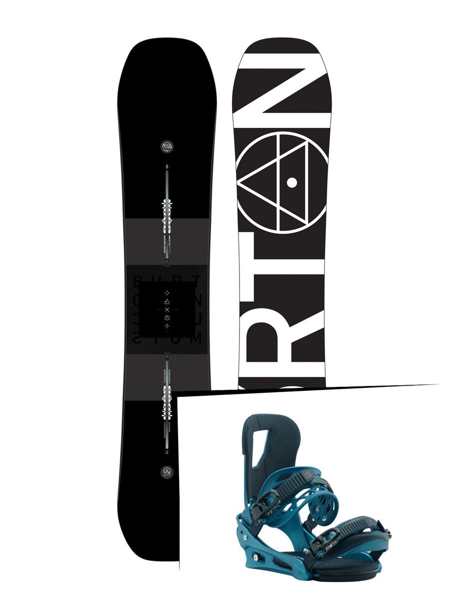 Set: Burton Custom X Flying V 2019 +  Cartel (1930903S) - Bild 1
