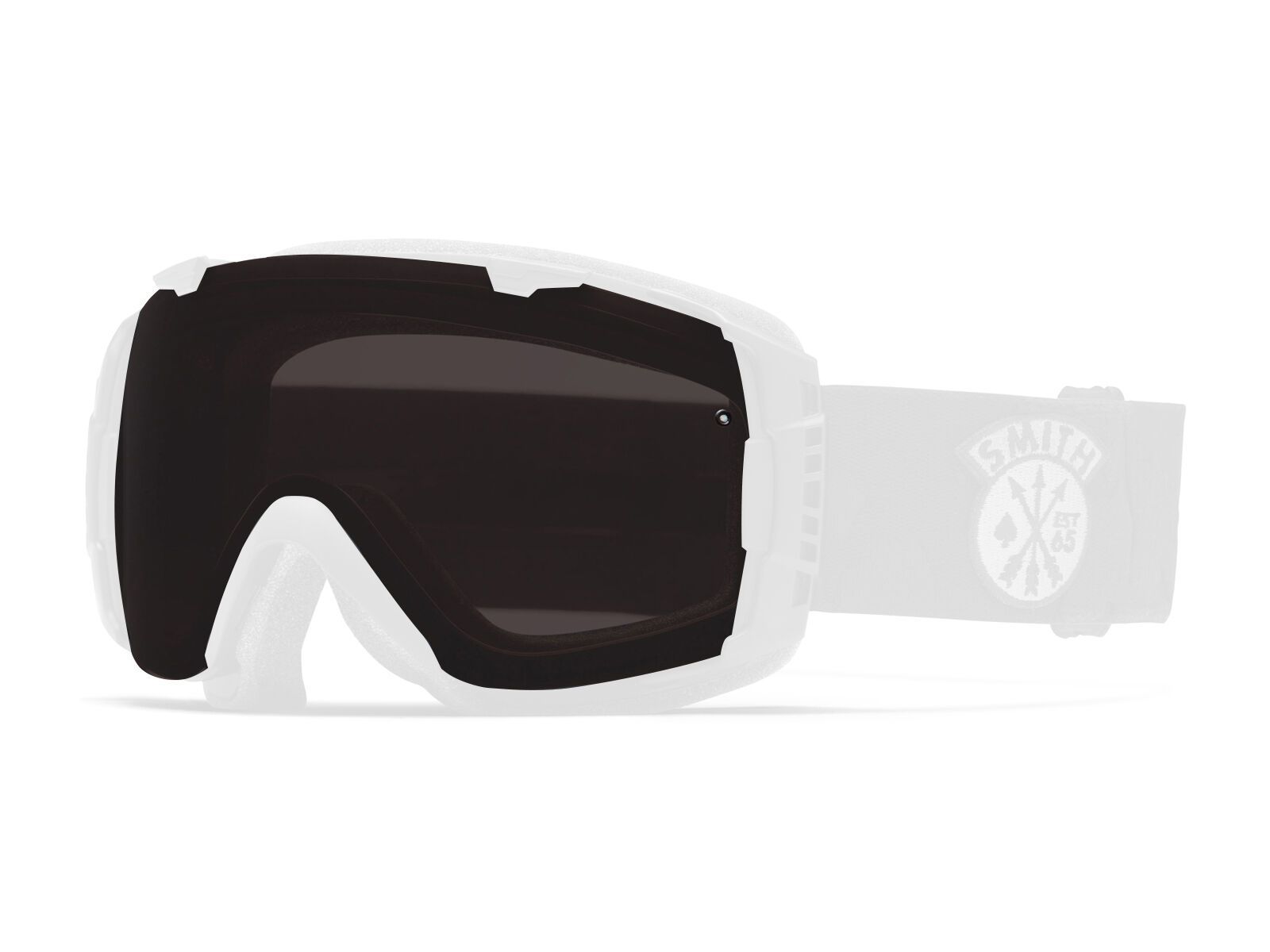 Smith I/O, black/Lens: photochromic red sensor mirror - Bild 2