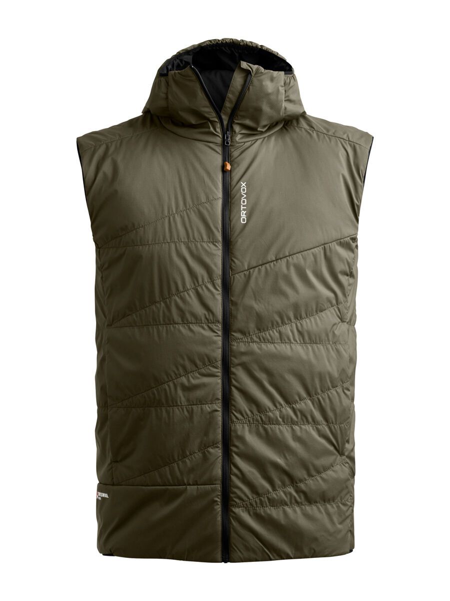 Ortovox Swisswool Piz Duan Vest M, dark wild herbs - Bild 1