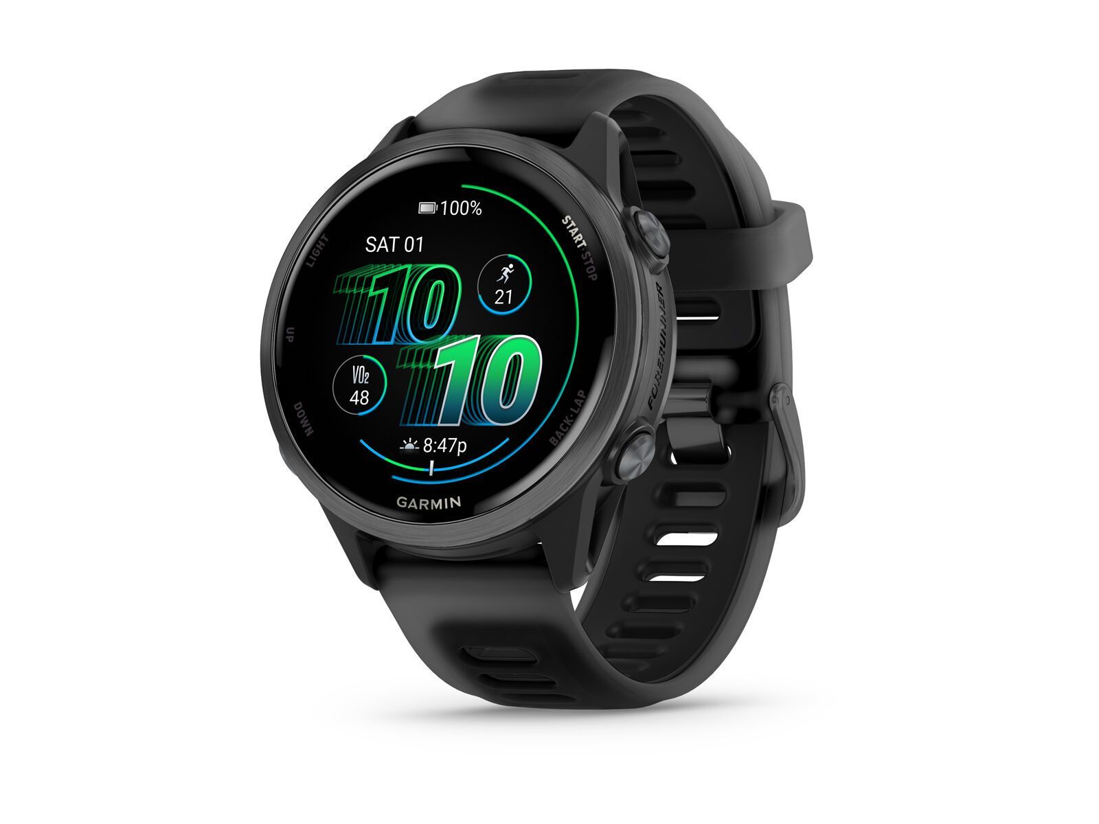 Garmin Forerunner 570 - 42 mm, schwarz/schiefergrau - Bild 1