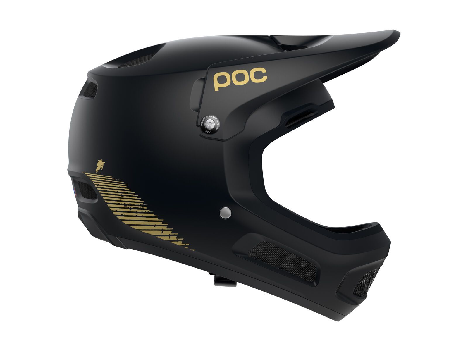 POC Coron Air SPIN Fabio Wibmer Ed., uranium black matt/gold - Bild 3