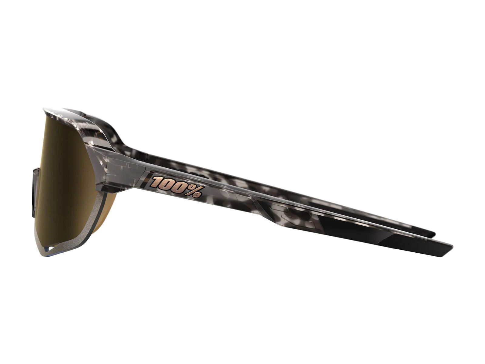 100% S2, Soft Gold Mirror / gloss black havana - Bild 3