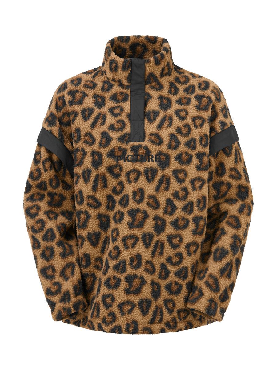 Picture Velora Printed 1/4 Fleece, wild spot print - Bild 1