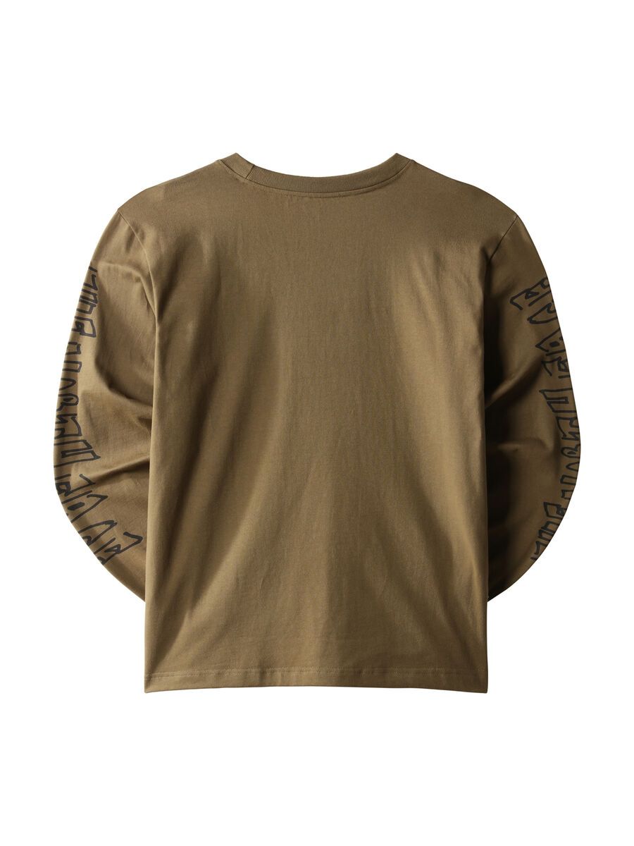 The North Face Men’s Long-Sleeve Printed Heavyweight Tee, military olive - Bild 2