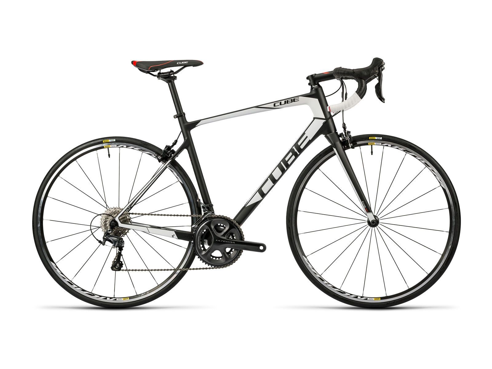 Cube Attain GTC Race, carbon´n´white - Bild 1
