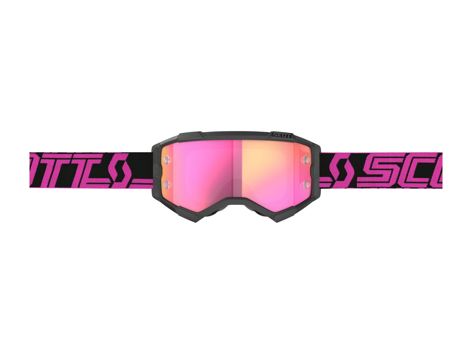 Scott Fury Goggle Pink Chrome Works, black/pink - Bild 2