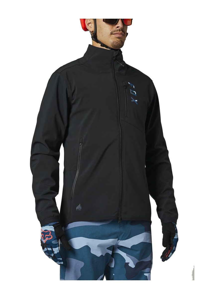 Fox Ranger Fire Jacket, black/blue - Bild 1