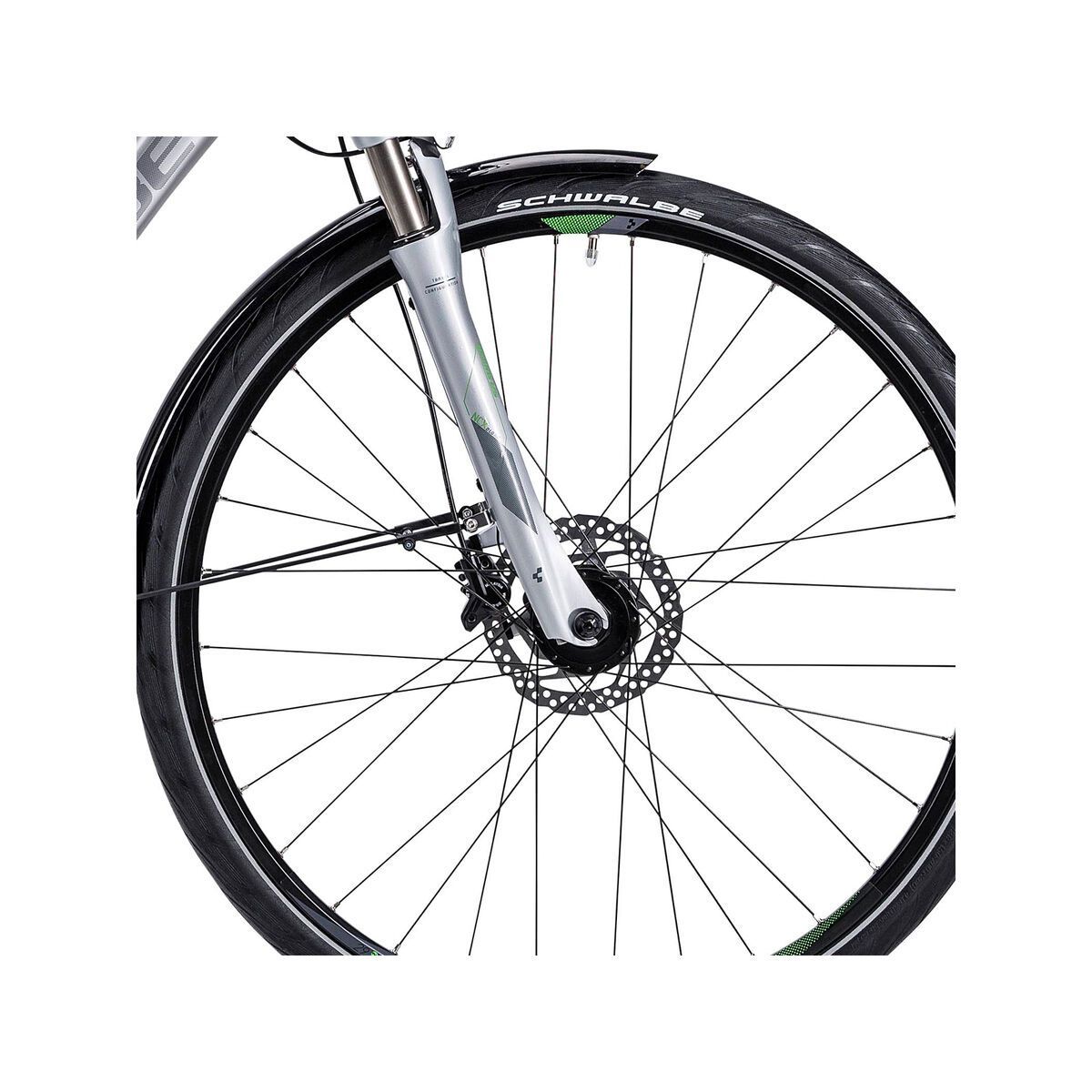 Cube Delhi Pro, silver anthrazit green - Bild 2