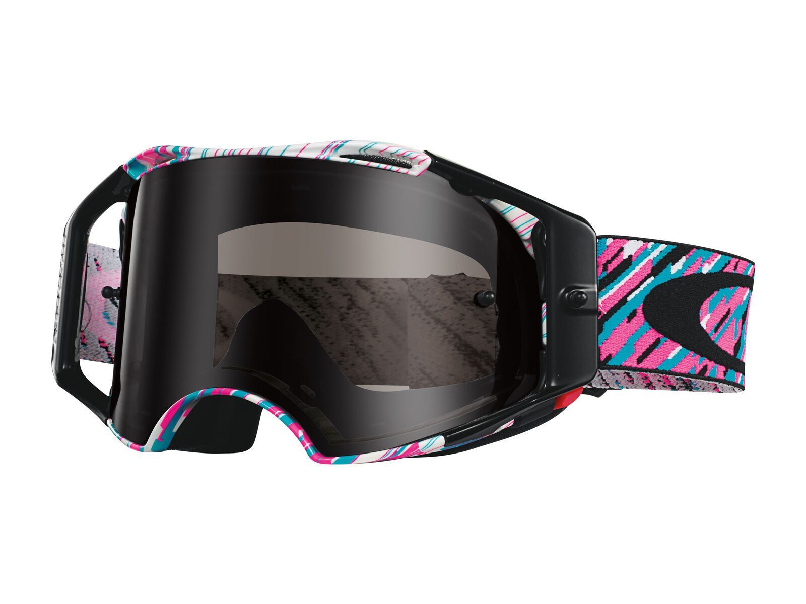 Oakley Airbrake MX, rain of terror pink/blue/dark grey - Bild 1