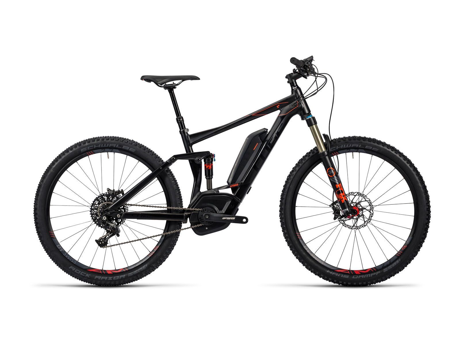 Cube Stereo Hybrid 120 HPA SL 500 29, black´n´flashred - Bild 1