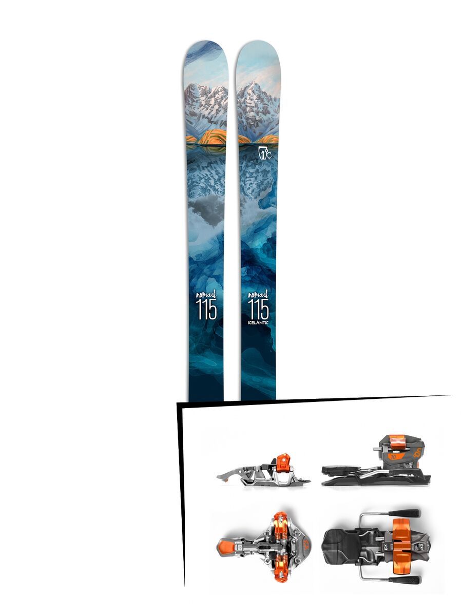 Set: Icelantic Nomad 115 2017 + G3 Ion 10 (1716208) - Bild 1