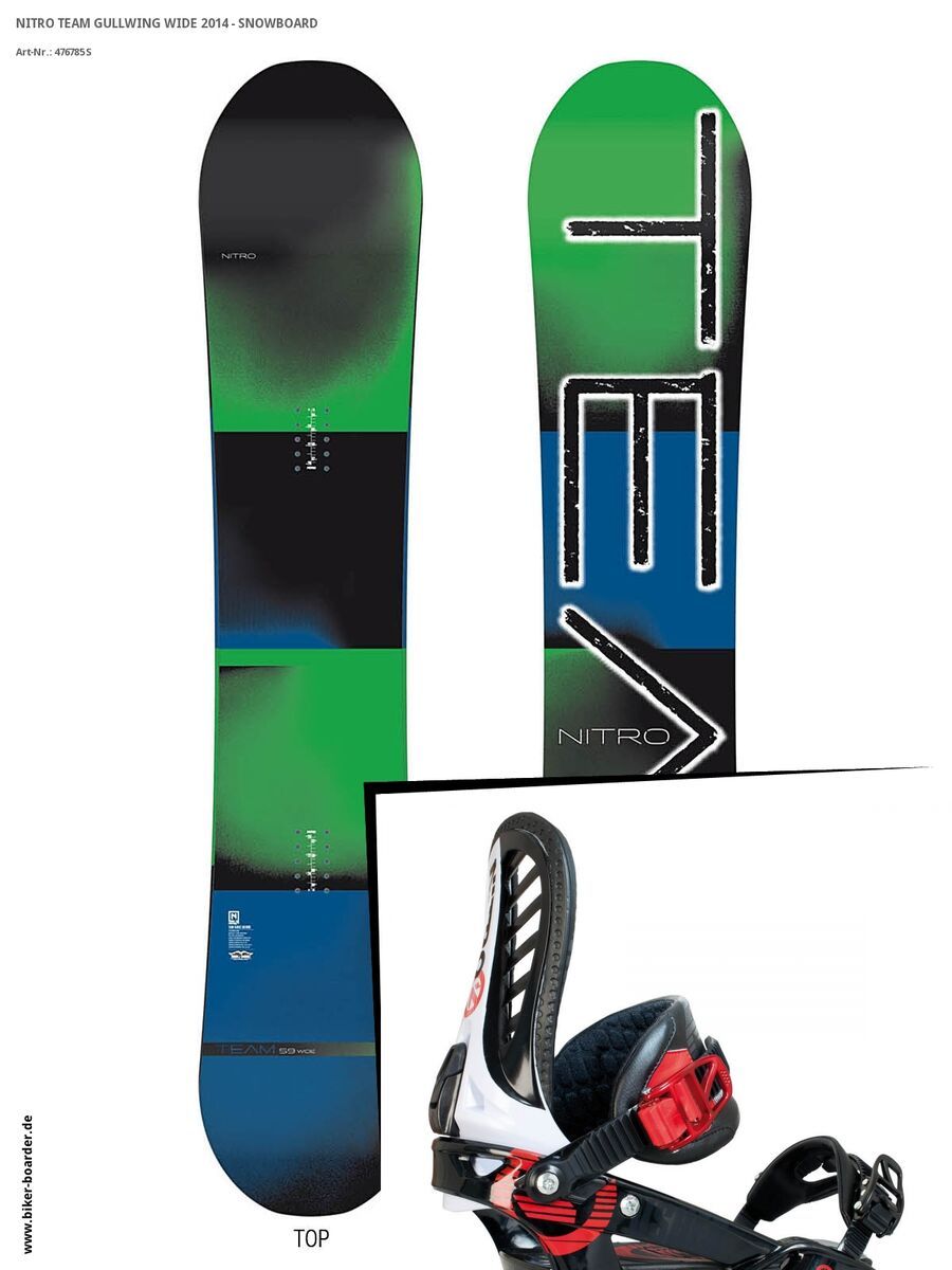 Set: Nitro Team Gullwing Wide  +  Pusher (476846S) - Bild 1