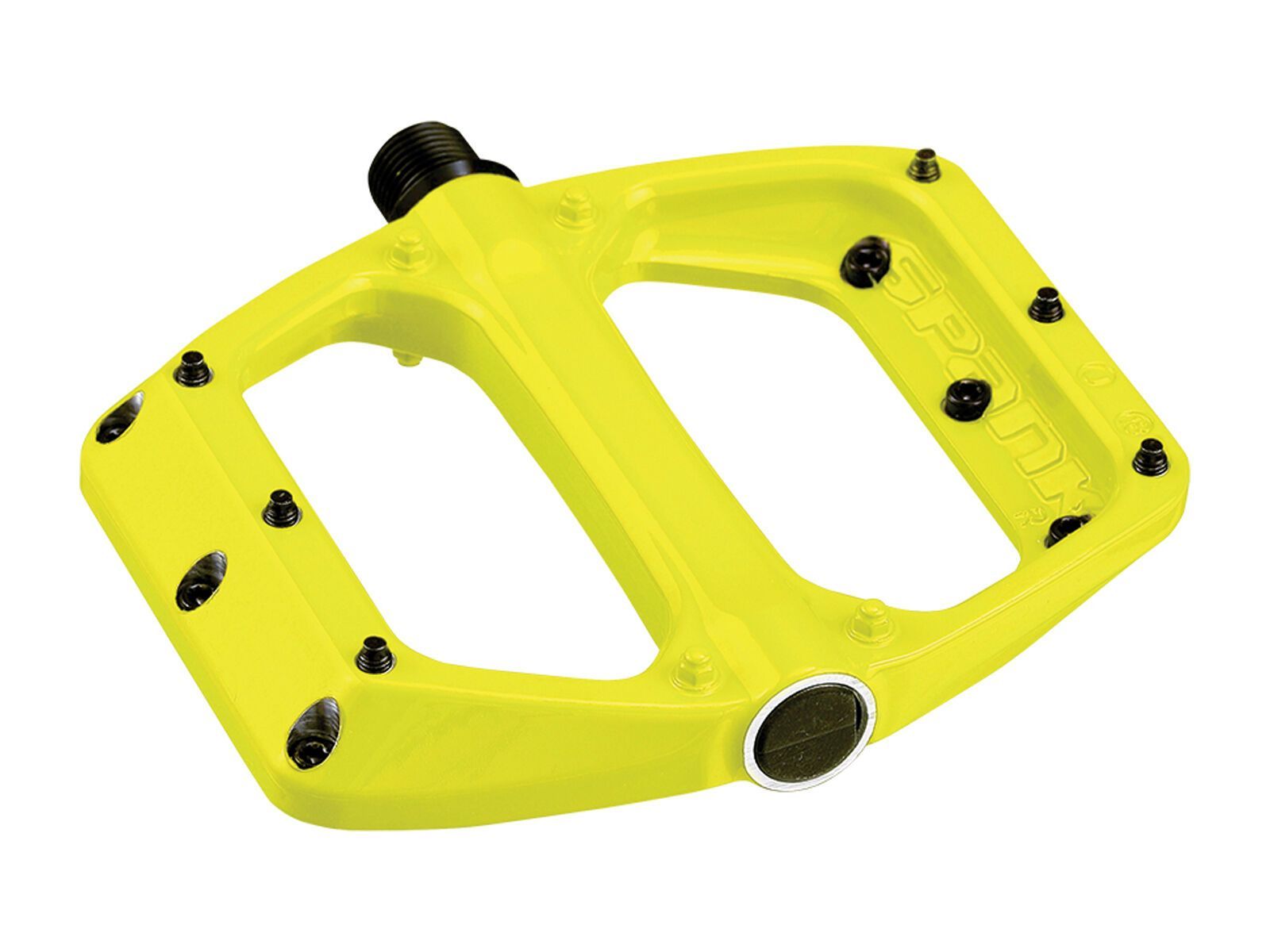 Spank Spoon DC Flat Pedal, yellow - Bild 1