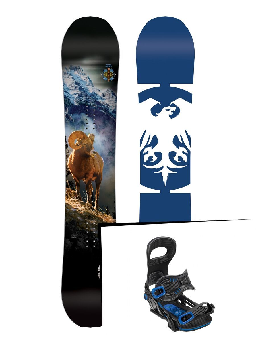 Set: Never Summer West 2019 + Bent Metal Transfer (2260304S) - Bild 1