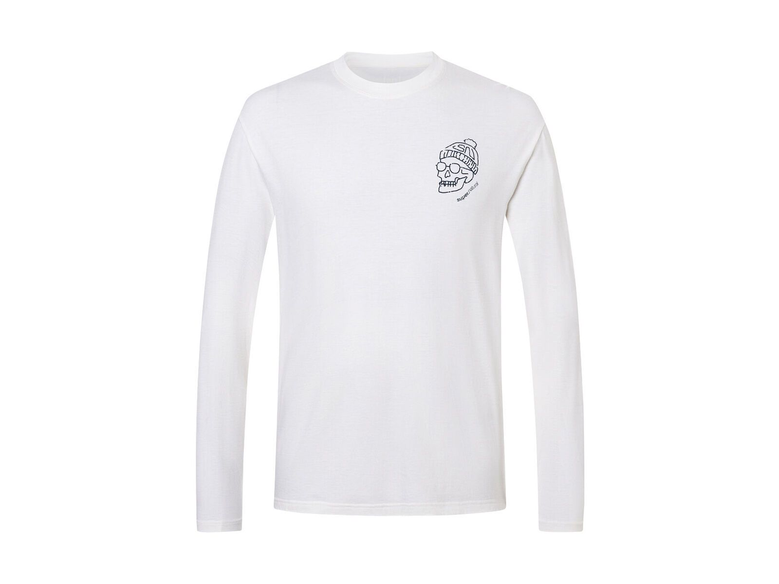 super.natural Frosty Bio C LS Herren, white/blueberry - Bild 1
