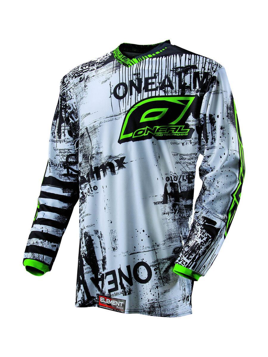 ONeal Element Jersey Toxic, black/green - Bild 1