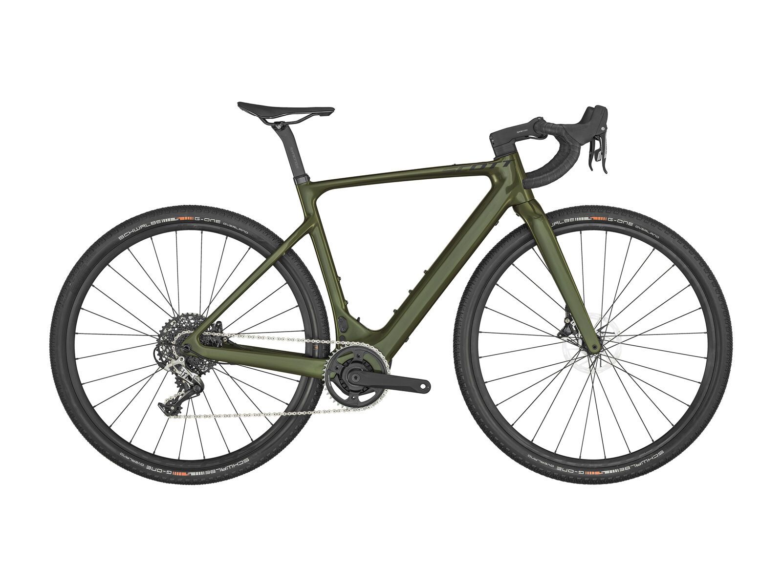 Scott Solace Gravel eRide 30, prism olive green - Bild 1